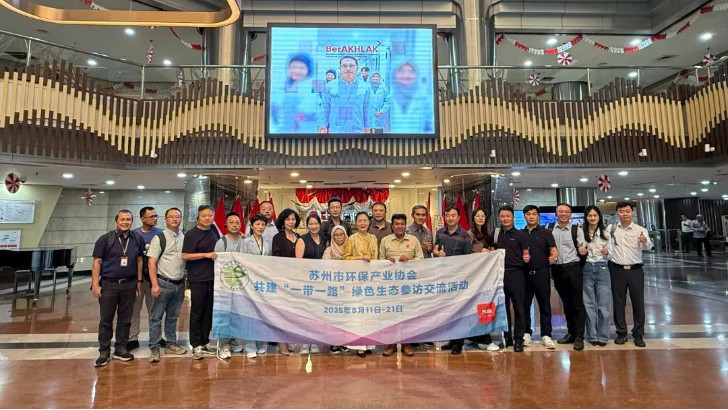 依斯倍蘇環協一行受邀參與印尼水處理展覽會IndoWaterExpo，共建綠色生態新道路