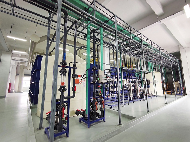 絡合含銅廢水(銅氨絡合廢水)處理工藝流程