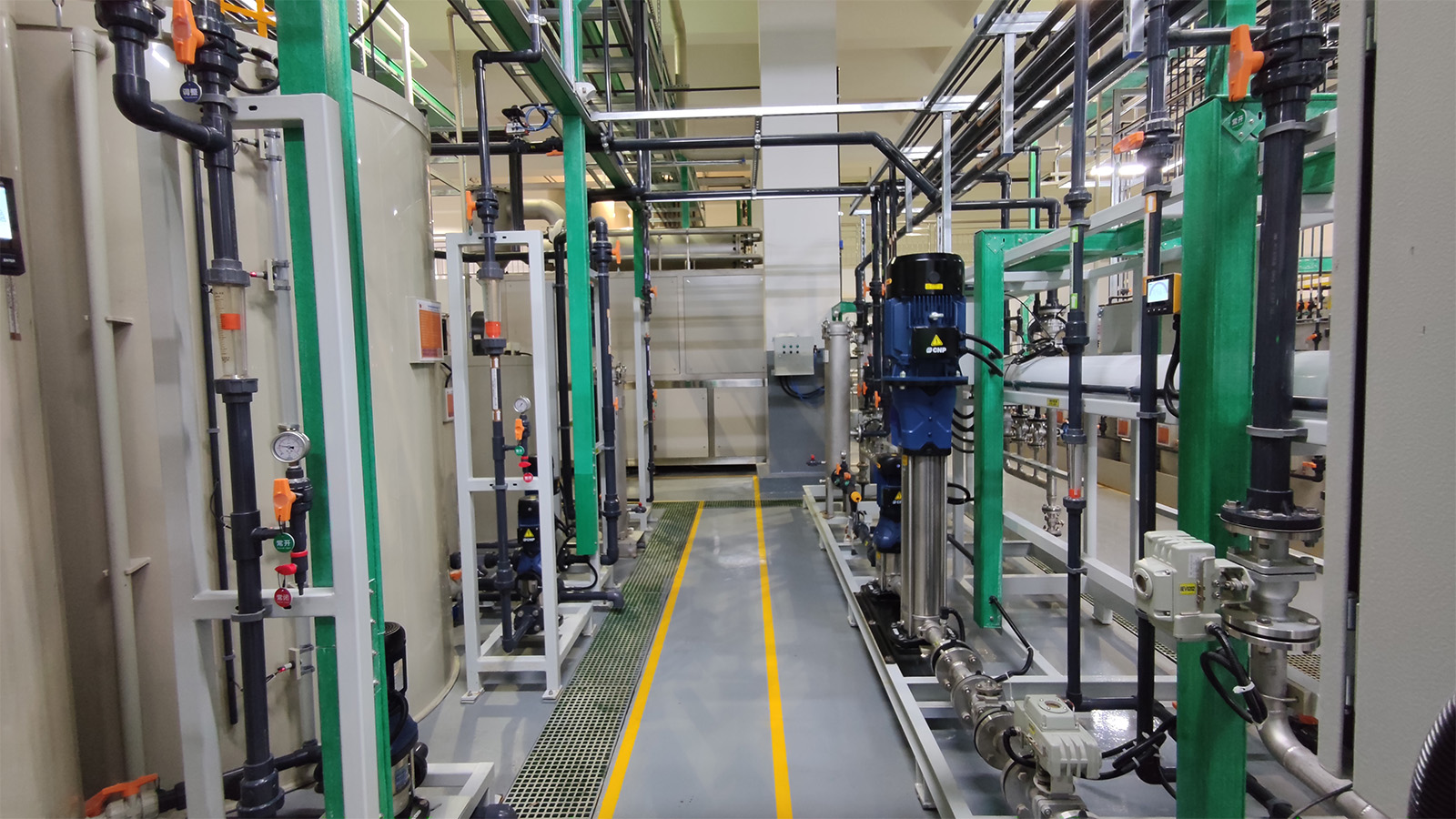 半導體潔凈室廢水處理