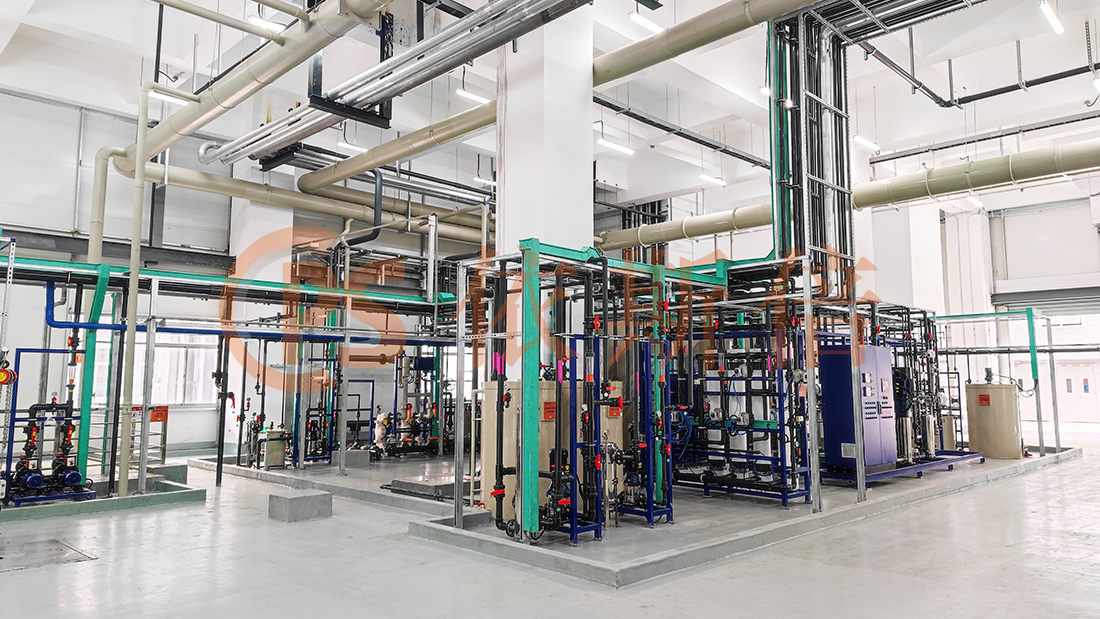 江蘇電科半導體制造廢水處理回用系統(tǒng)工程