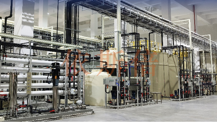 染料酸性廢水處理回用工藝