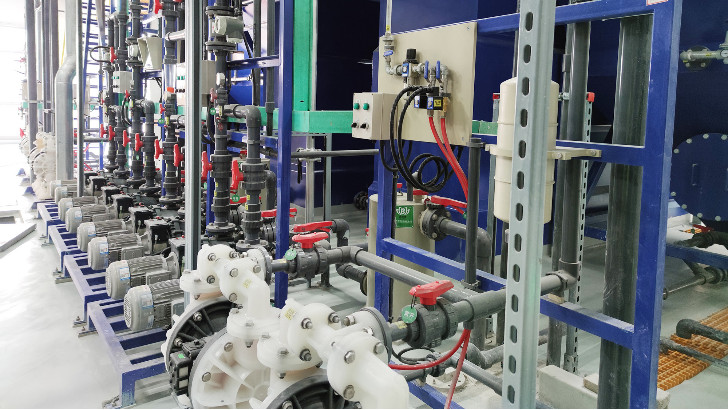 工業廢水處理中加藥計量泵故障處理